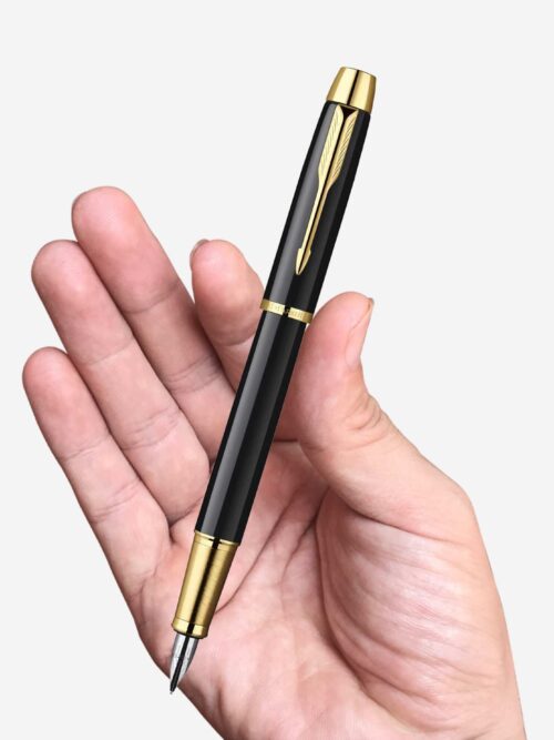Bút máy Parker IM Black đen cài vàng mã S0856190