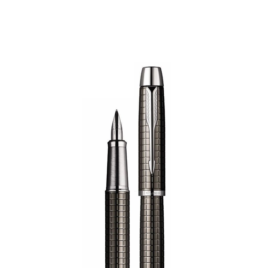Mua bút ký Parker IM Premium Gun Metal Chiselled CT FP PK70 S0908690_IE sang trọng