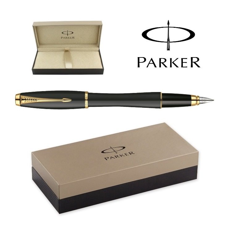 Parker Urban Muted Black GT Fountain Pen S0850640.
