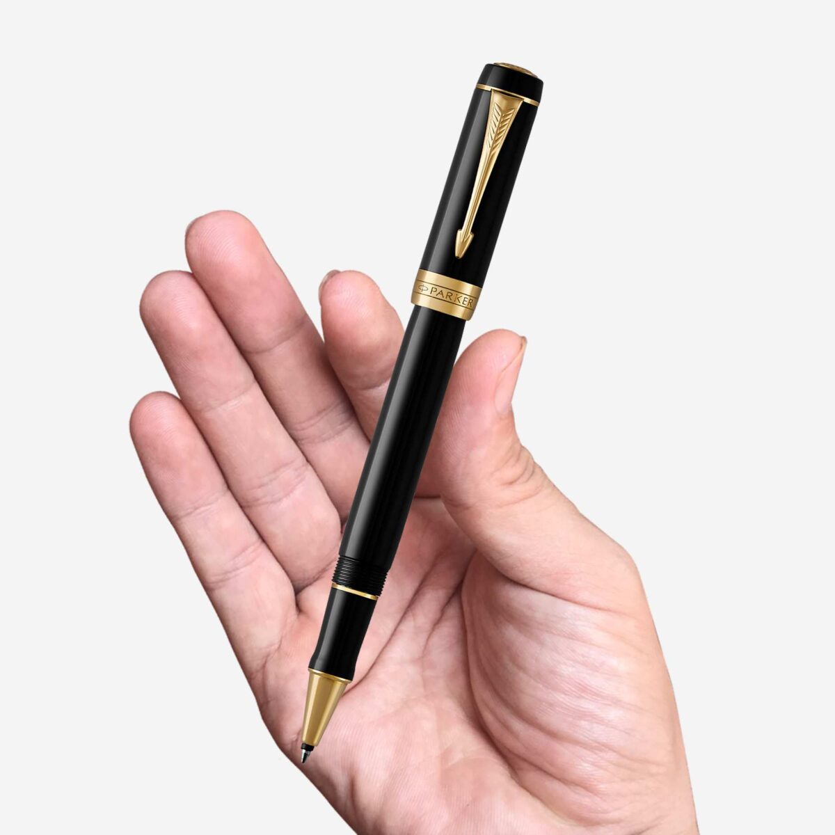 Bút bi nước Parker Duofold Classic Black GT International RP 1931385