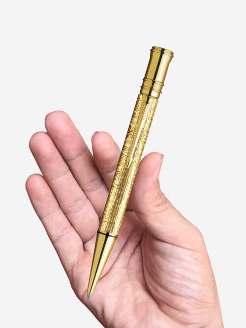 Bút bi xoay Parker mạ vàng 18K bản Parker Duofold S0691500
