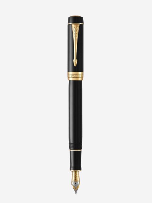Bút máy Parker Duofold Classic Black GT International Fountain Pen 1931383