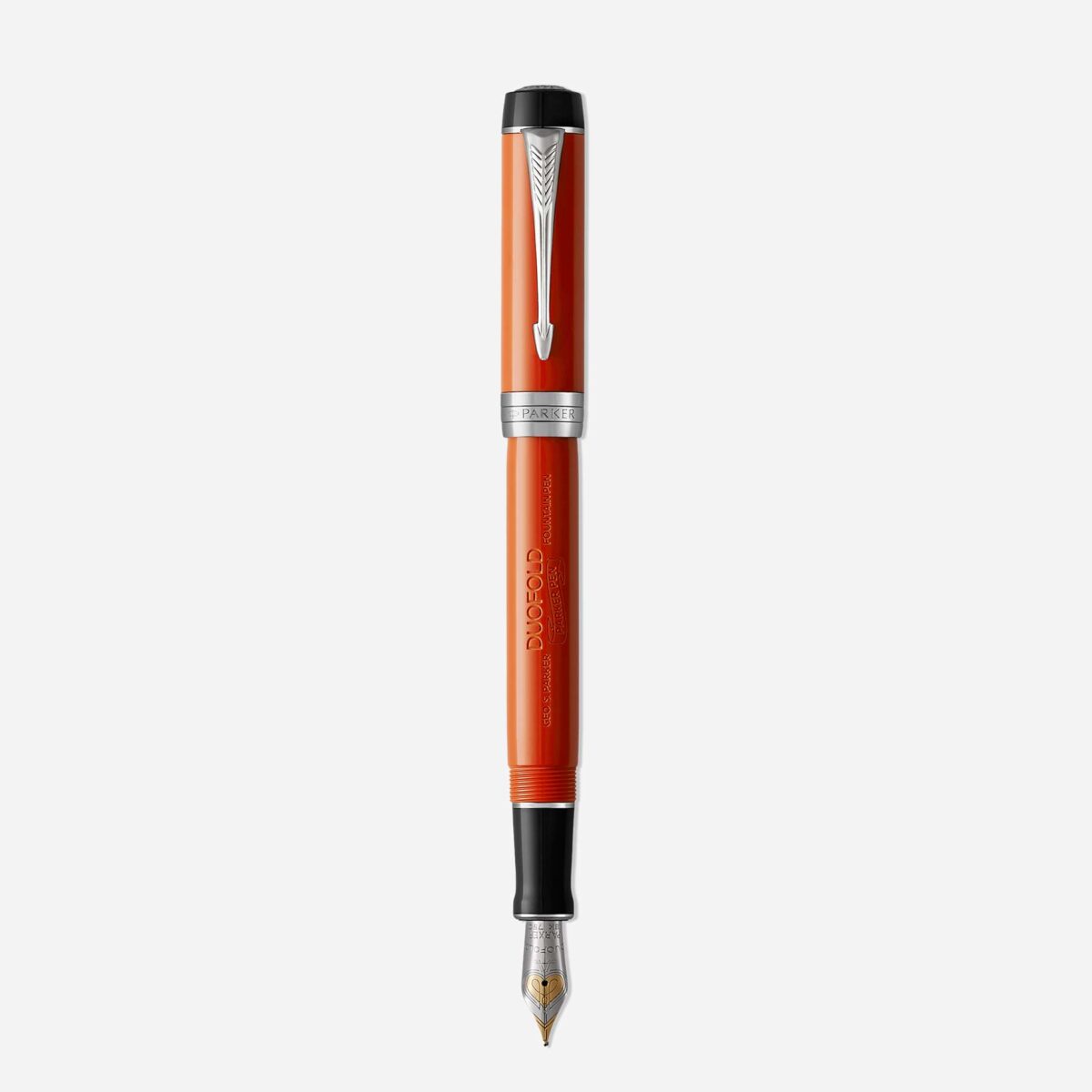 Bút máy Parker màu cam bản Parker Duofold FP 1931375