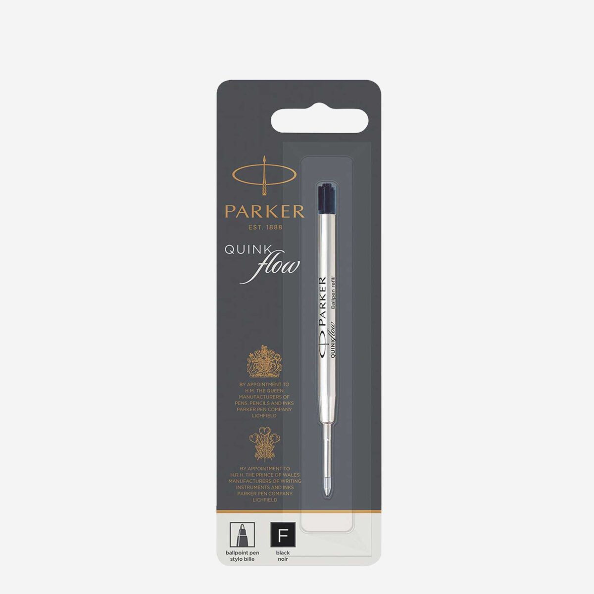 Ruột bút bi Parker đen 1950367 chính hãng ở Pen Store Việt Nam