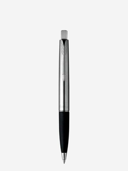 Bút bi bấm Parker Frontier Stainless Steel CT Ballpoint Pen PS1002021