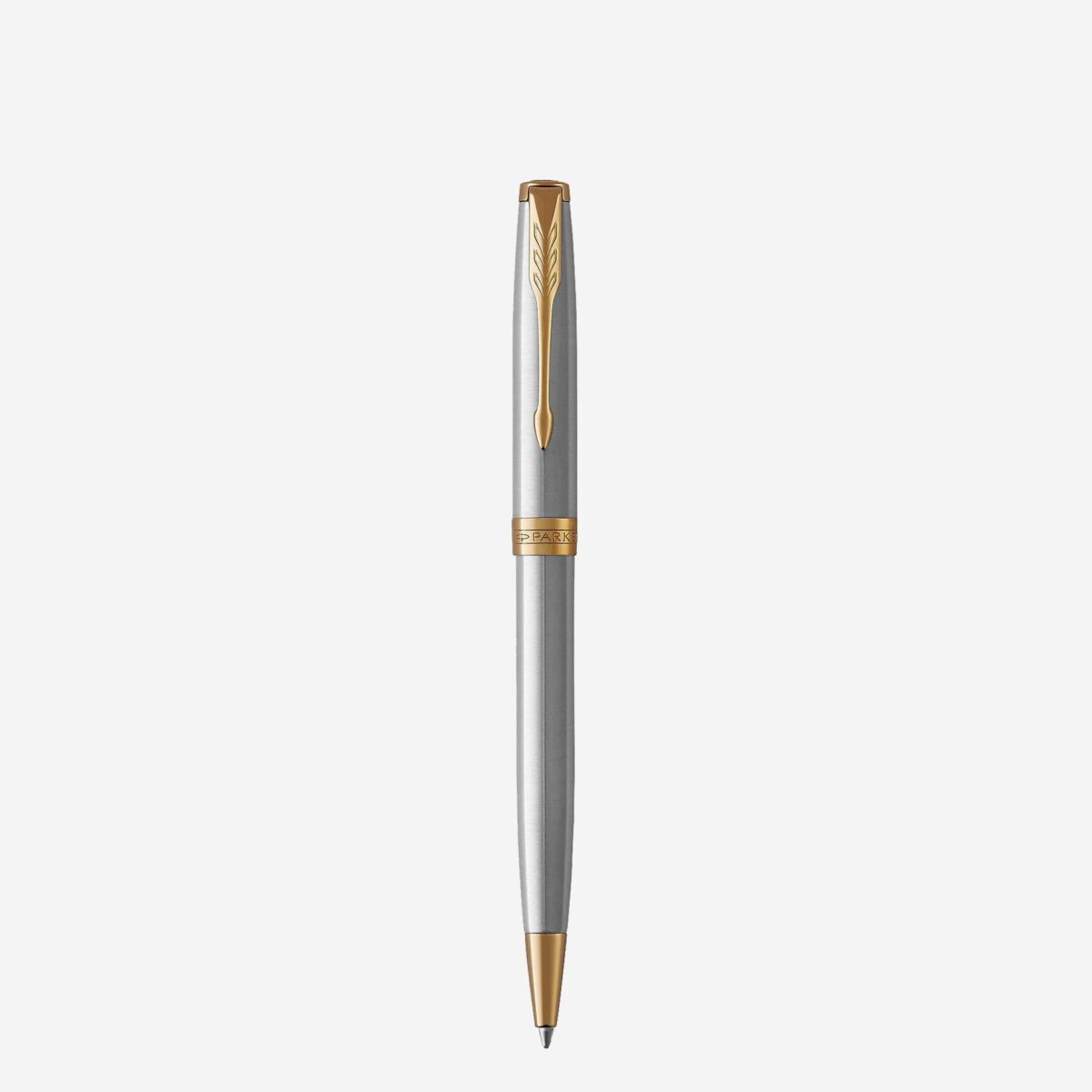 Bút bi Parker Sonnet Stainless Steel GT Ballpoint Pen 1931507