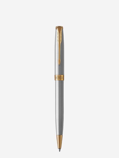 Bút bi Parker Sonnet Stainless Steel GT Ballpoint Pen 1931507