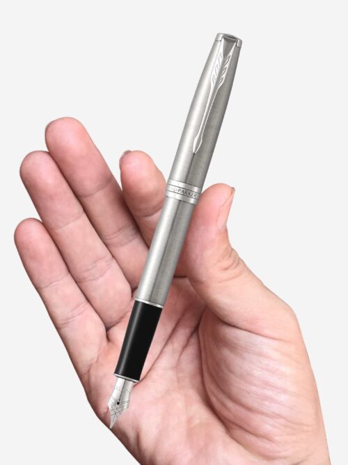Bút máy vỏ thép Parker Sonnet Stainless Steel CT FP 1931509