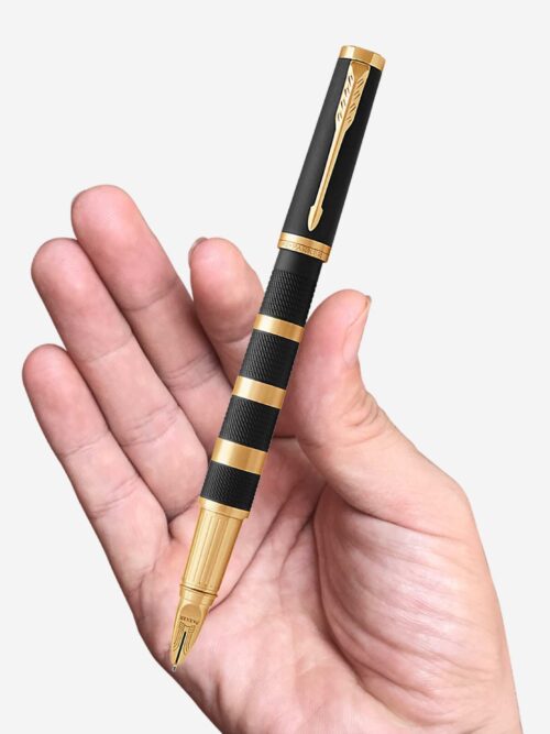 Đánh giá bút ký Parker Ingenuity 5th Rubber Metal Black GT Pen 1931442