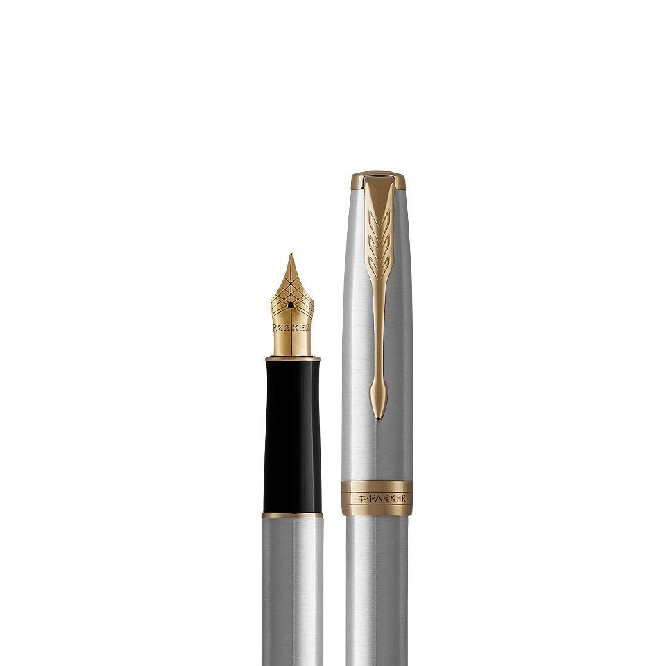 Hình ảnh và giá BÚT MÁY PARKER SONNET Stainless Steel GT FP