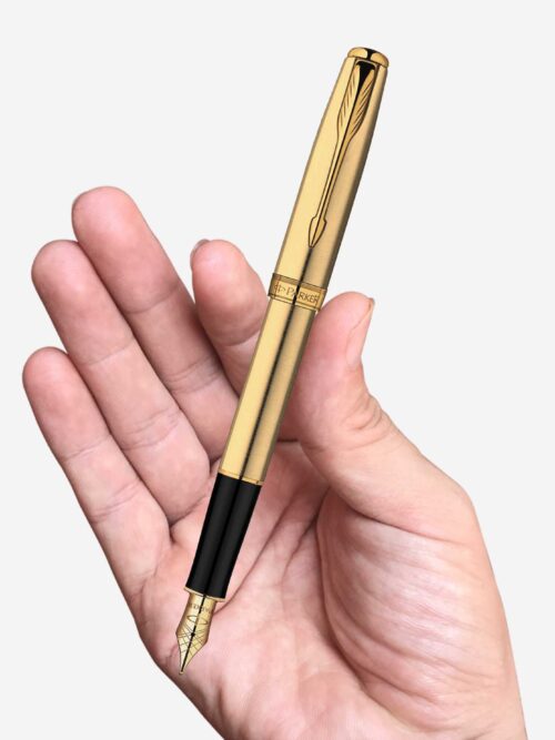 Giá bút máy Parker mạ vàng bản Parker Sonnet Gold Stainless Steel GT FP S0809111