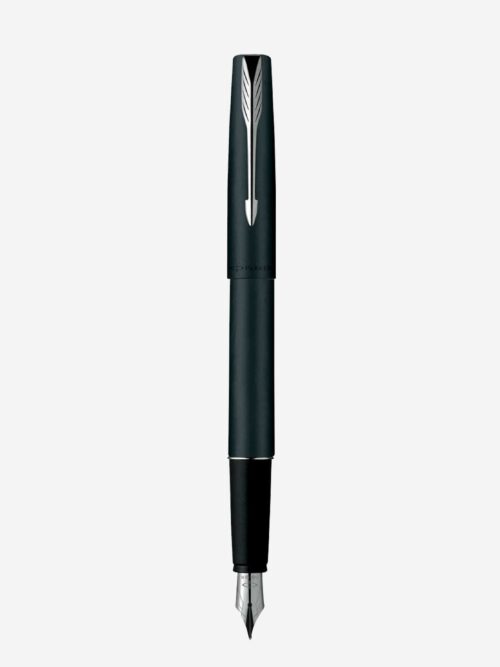 Viết máy Parker Frontier Matte Black Chrome Trim Fountain Pen PS1002043