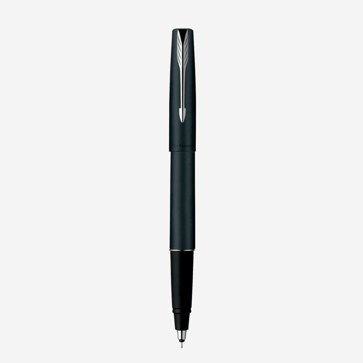 Viết Parker Frontier Matte Black Chrome Trim Rollerball Pen PS1002042