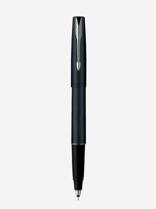 Viết Parker Frontier Matte Black Chrome Trim Rollerball Pen PS1002042