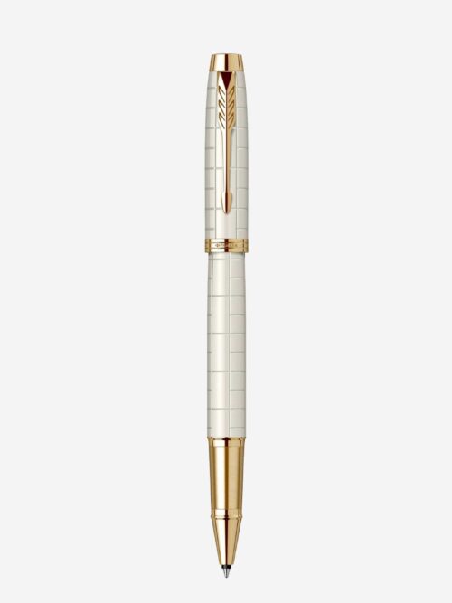 Bút Parker màu trắng Parker IM Premium X-Pearl Gold Trim TB 2143464