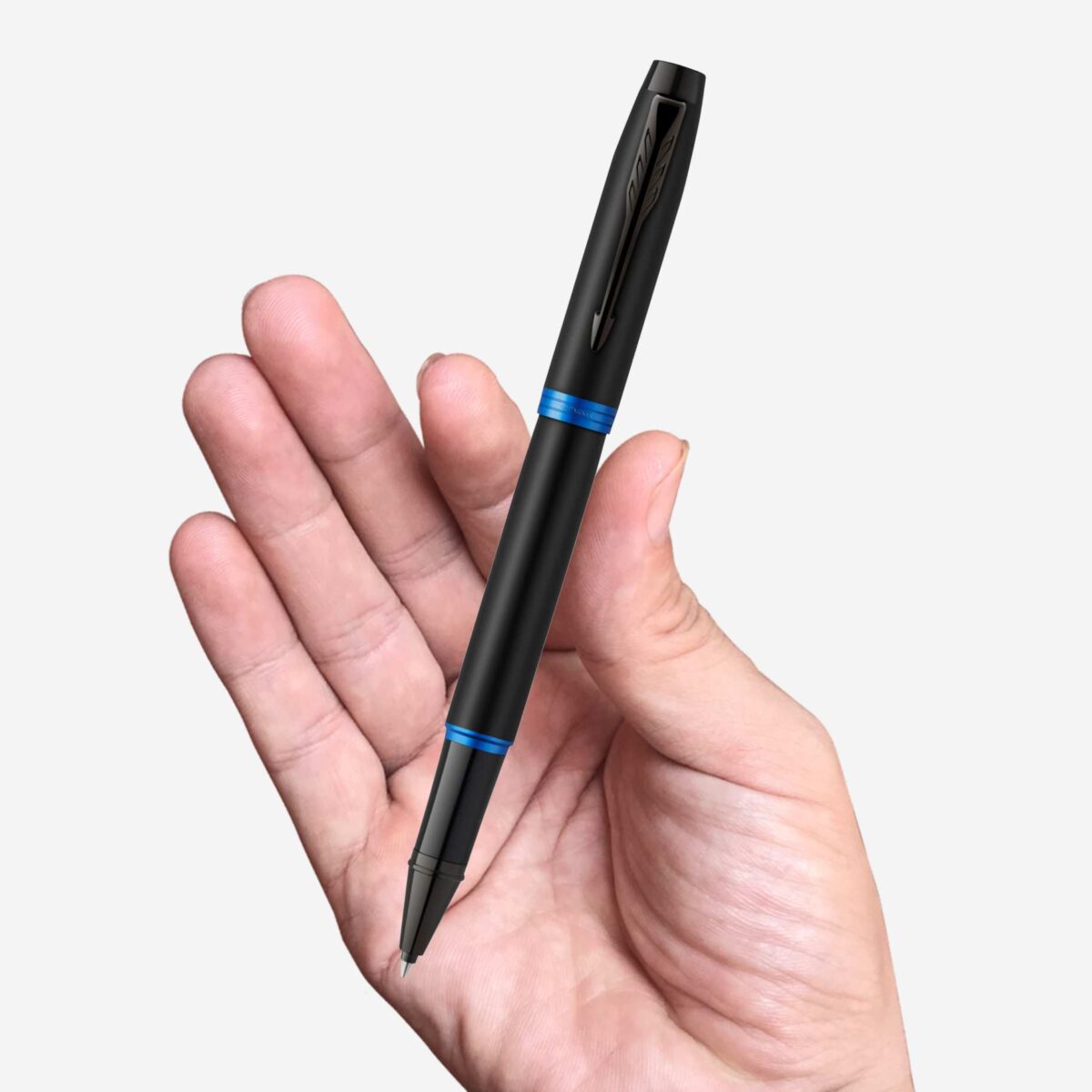 Parker IM Vibrant Rings Marine Blue Rollerball Pen 2172860