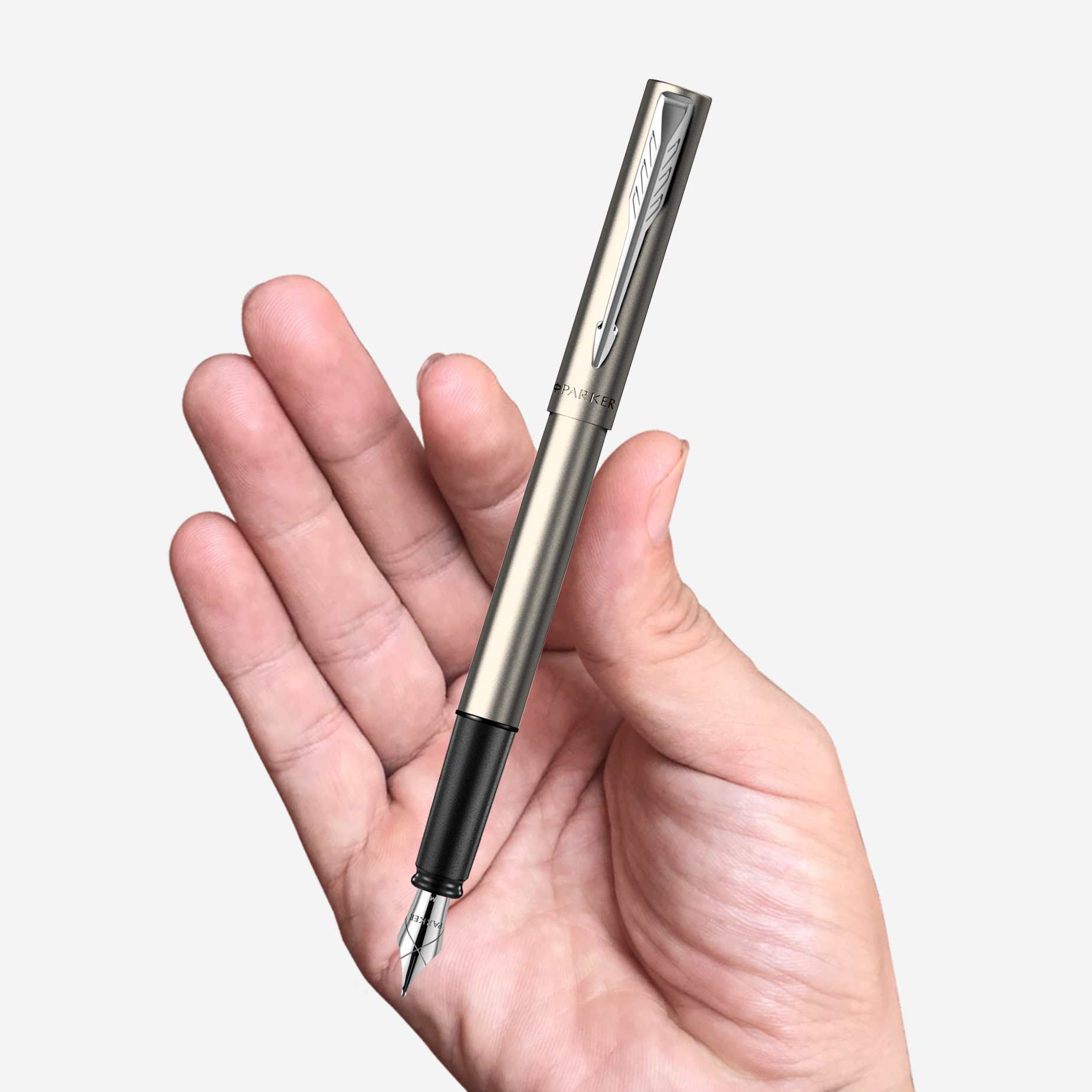 Đánh giá bút Parker Vector XL Stainless Steel CT Fountain Pen PS2130447.