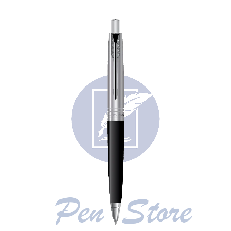 Bút bi Parker Aster Shiny Black CT Ballpoint Pen 9000020141.