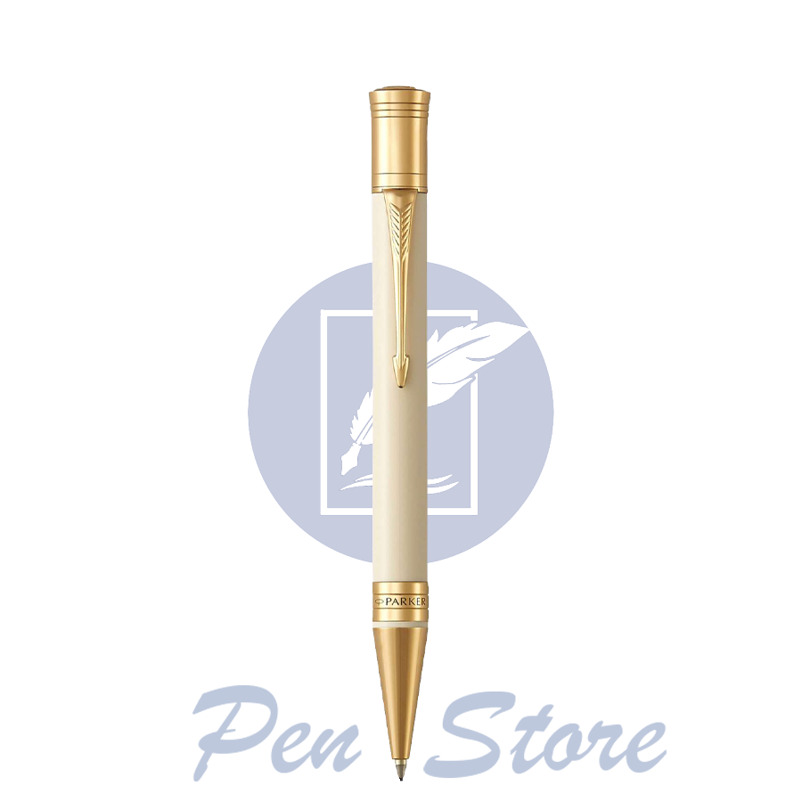 Bút bi Parker màu trắng bản Duofold Ivory & Black GT BP 1931396.
