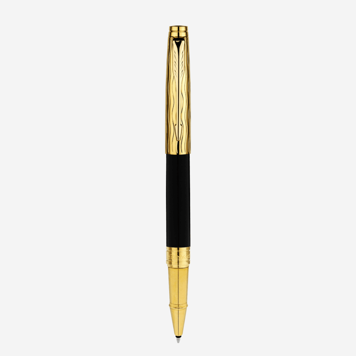 Bút dạ bi Parker Aster Essential Black and Gold GT Roller Pen 9000037513